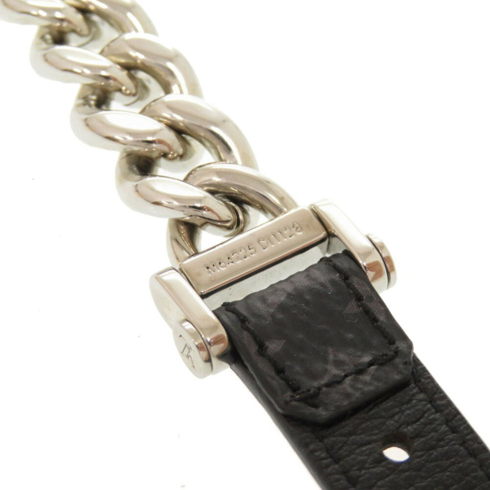 Like new Louis Vuitton Monogram Eclipse Chain Bracelet M64225 LV 1226 LOUIS VUITTON — Like New