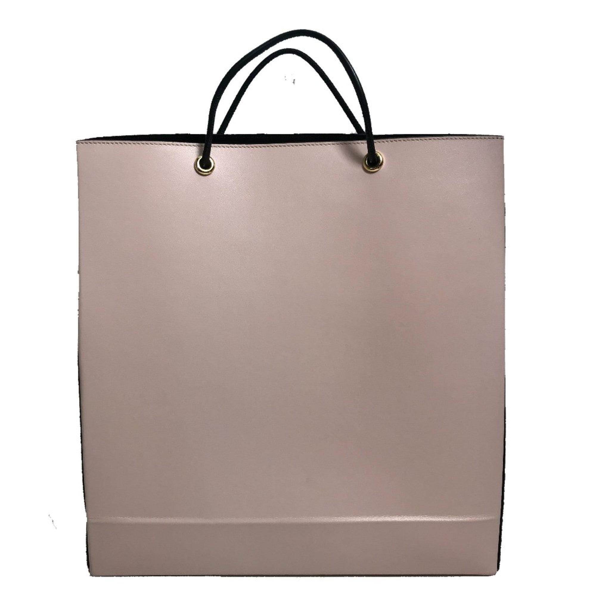 Fendi 8BH383 bag medium Tote Bag Pink Beige Light pink — Like New
