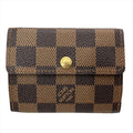 Louis Vuitton Ludlow Tri-fold Wallet, Damier Ebene, N62925, Brown, CT0014