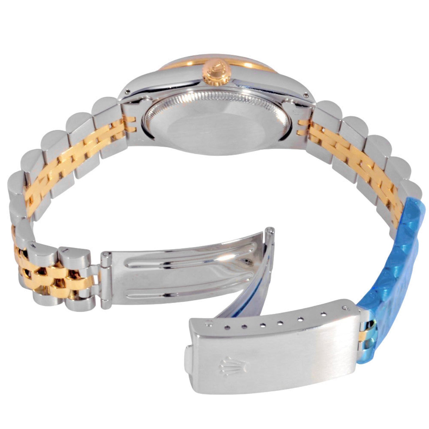 Rolex ROLEX 68273 Datejust 7-digit 88 series watch automatic white dial YG x SS combination ladies