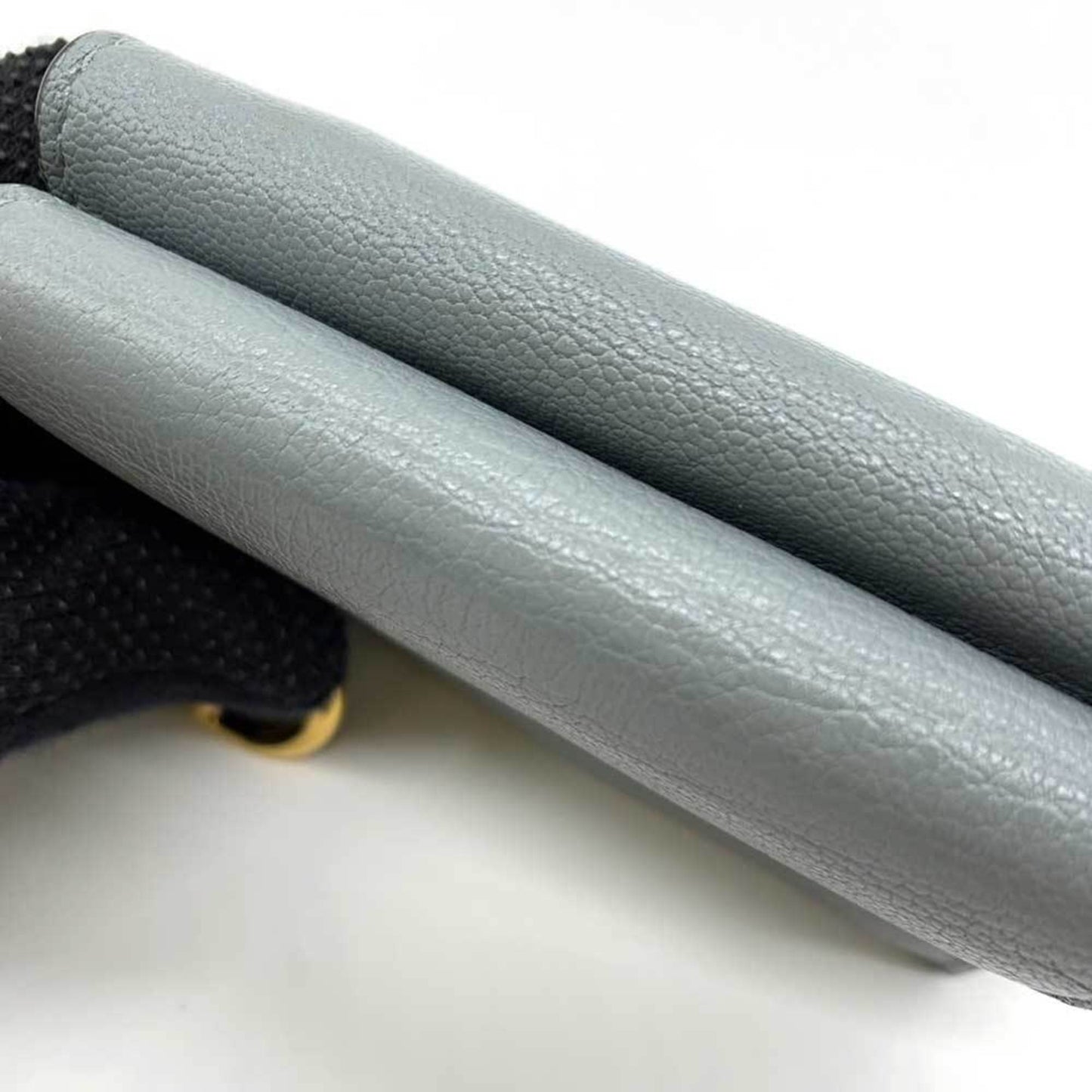 Christian Dior Wallet Saddle Gray Trifold W Small Flap D Motif Women's Leather S5653CBAA ChristianDior