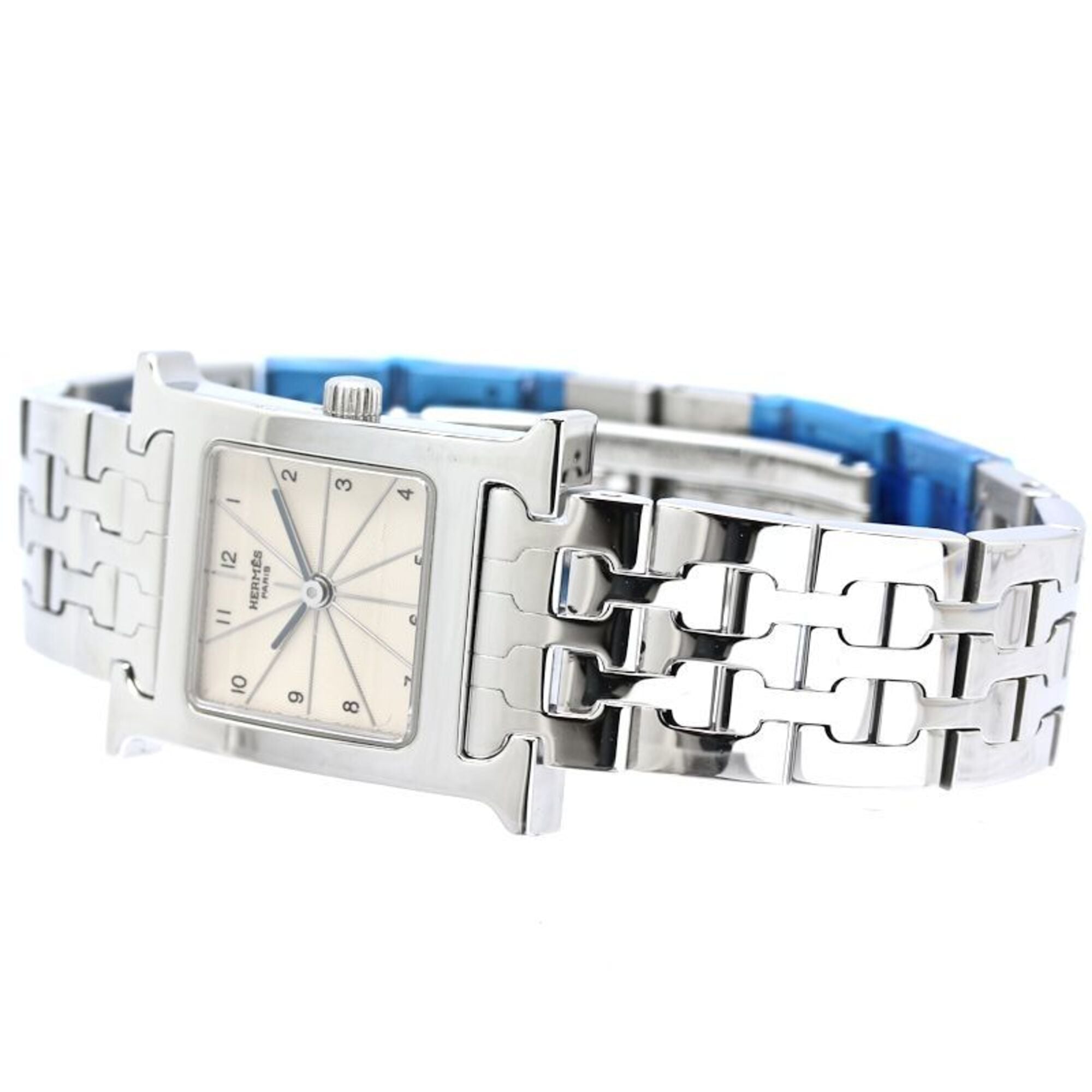 HERMES H-Watch HH1.210.260/4804 Women's Watch Stainless Steel /40405 — Good