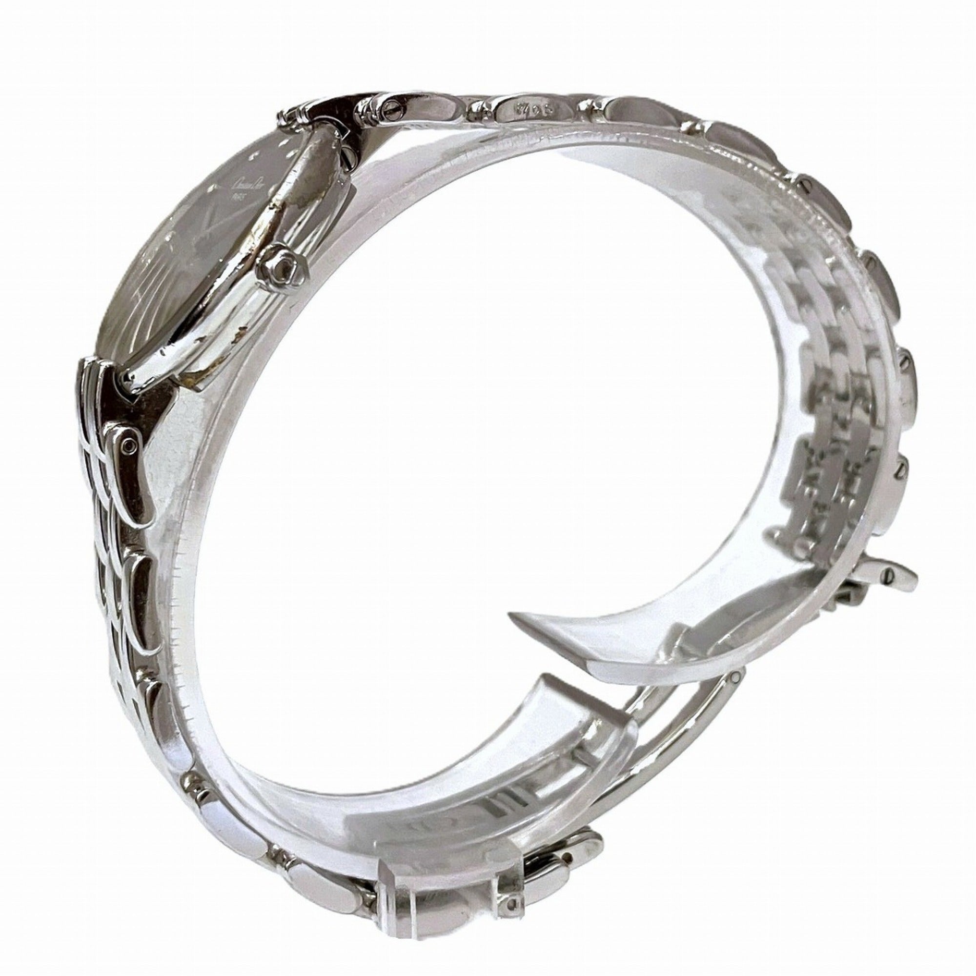 Christian Dior Bacilla watch, total weight 37.8g, stainless steel, quartz movement, gunmetal dial, D44-120 — Good