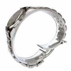 Christian Dior Bacilla watch, total weight 37.8g, stainless steel, quartz movement, gunmetal dial, D44-120 — Good