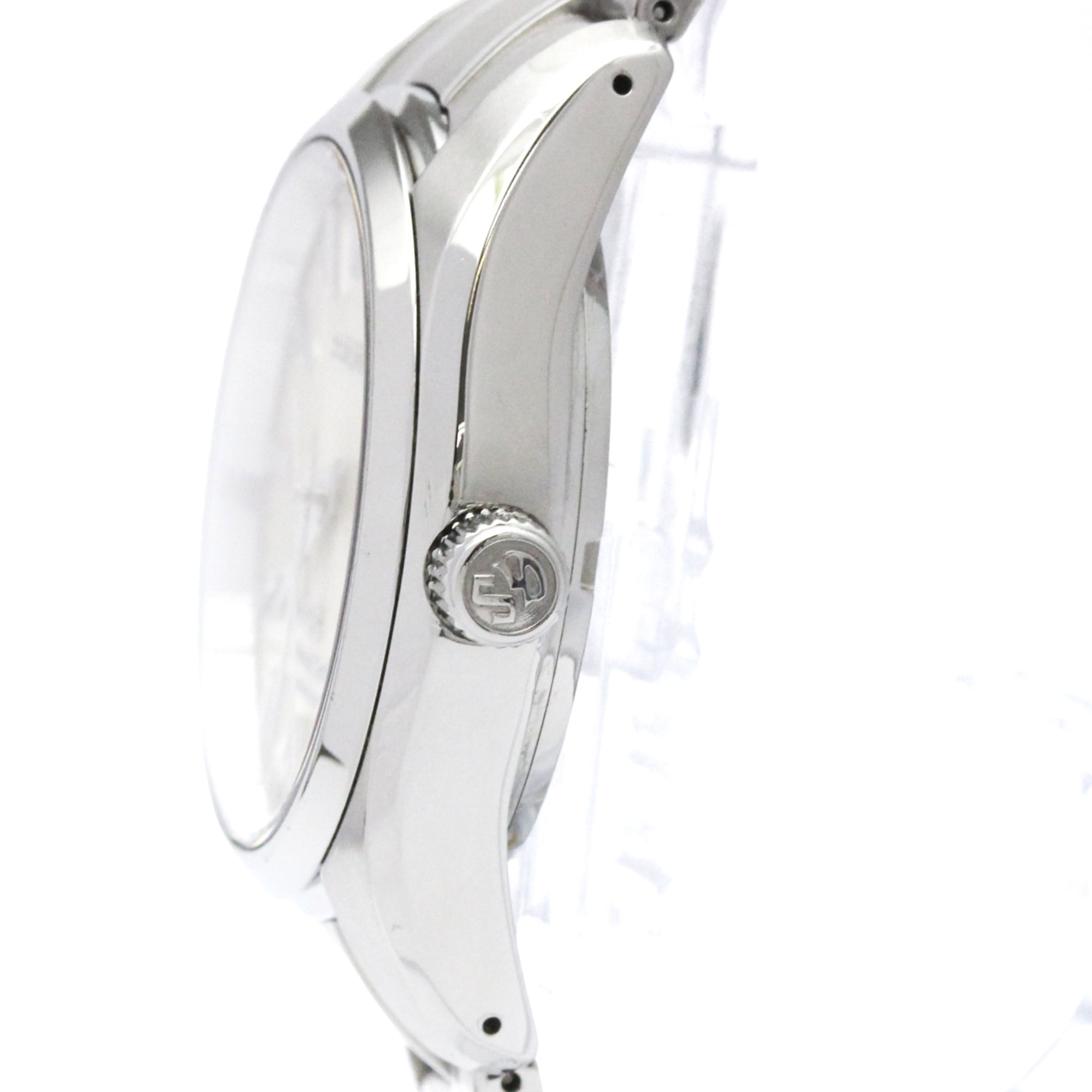 GRAND SEIKO SBGA001 Steel Spring Drive Mens Watch 9R65-0AA0 Polished — Very Good
