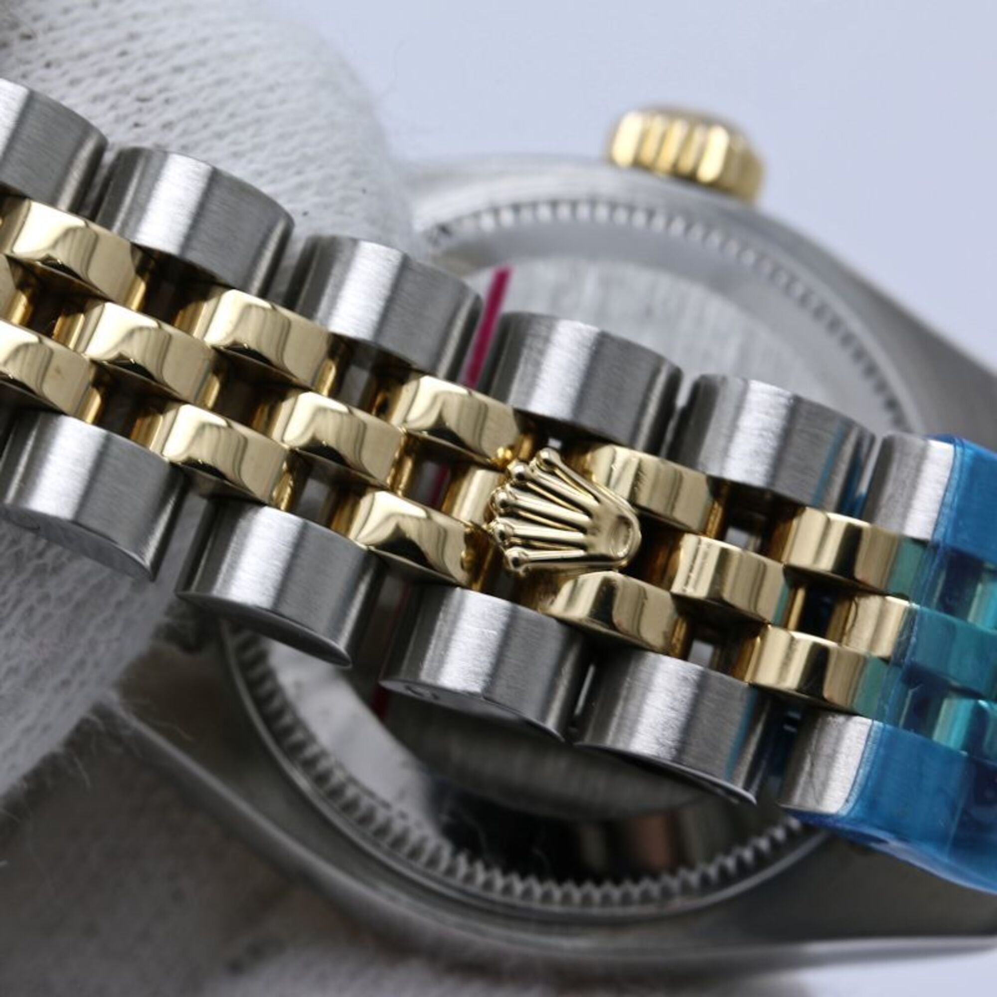 ROLEX Datejust 10P Diamond 179173G Women's Watch SSx18K Yellow Gold 40580 — Good