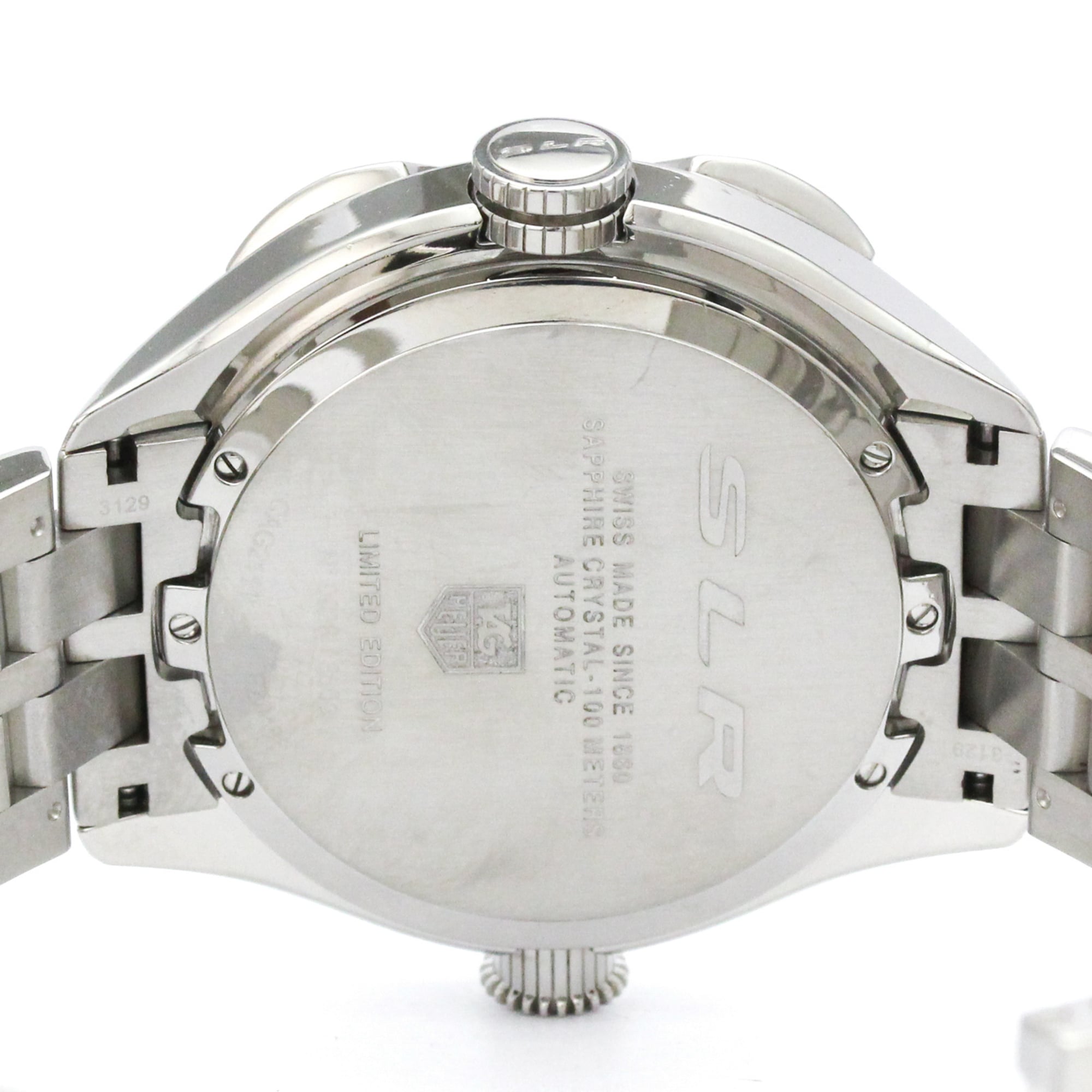 TAG HEUER SLR Mercedes Benz Calibre 17 LTD Edition Watch CAG2111 Polished — Very Good