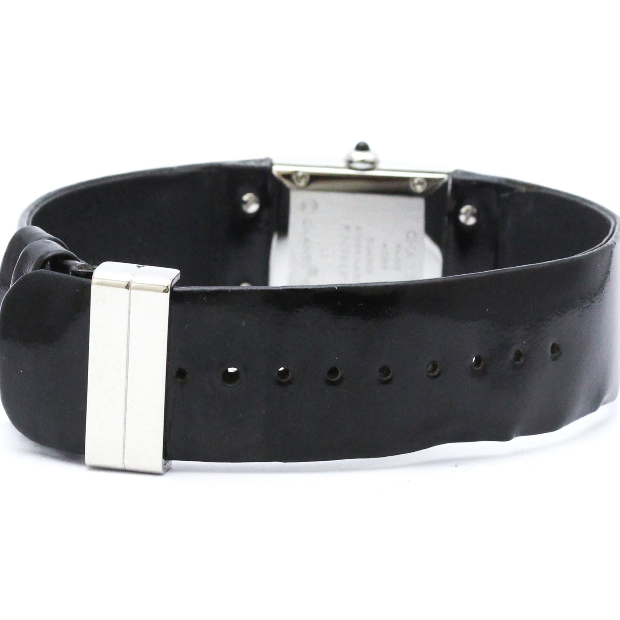 CHANEL Matelasse Steel Leather Quartz Ladies Watch H0116 Polished — Very Good