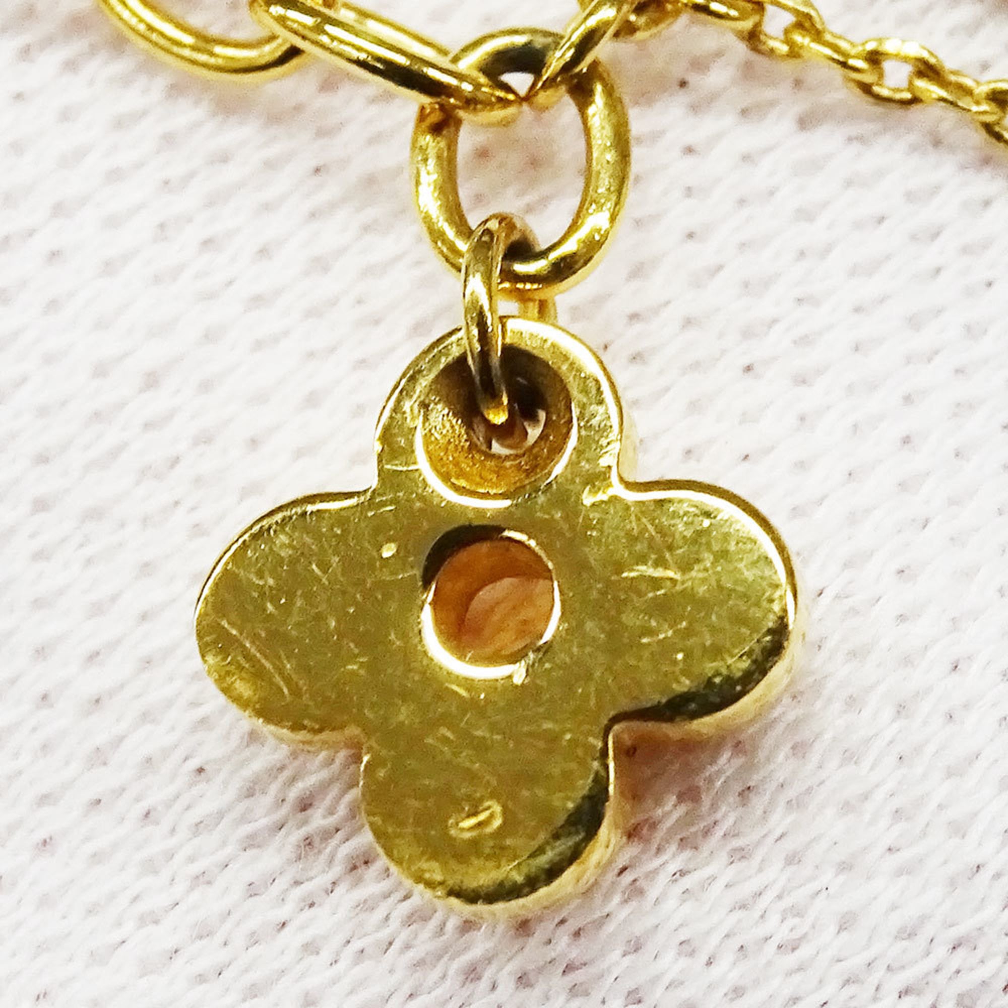 Louis Vuitton Blooming Gold Bracelet, M64858, Women's, Chain Accessory