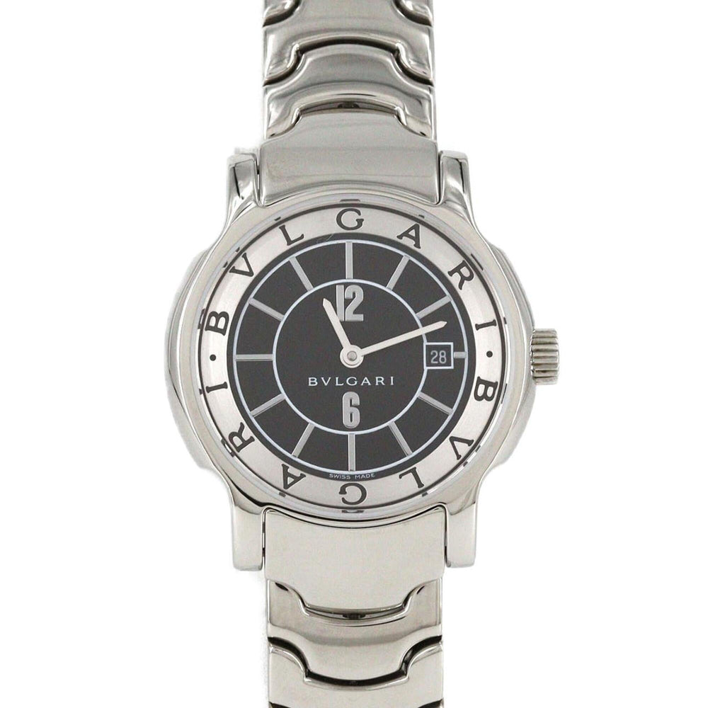 Bulgari Solotempo ST29S ST29BSSD Stainless Steel Quartz Watch — Good