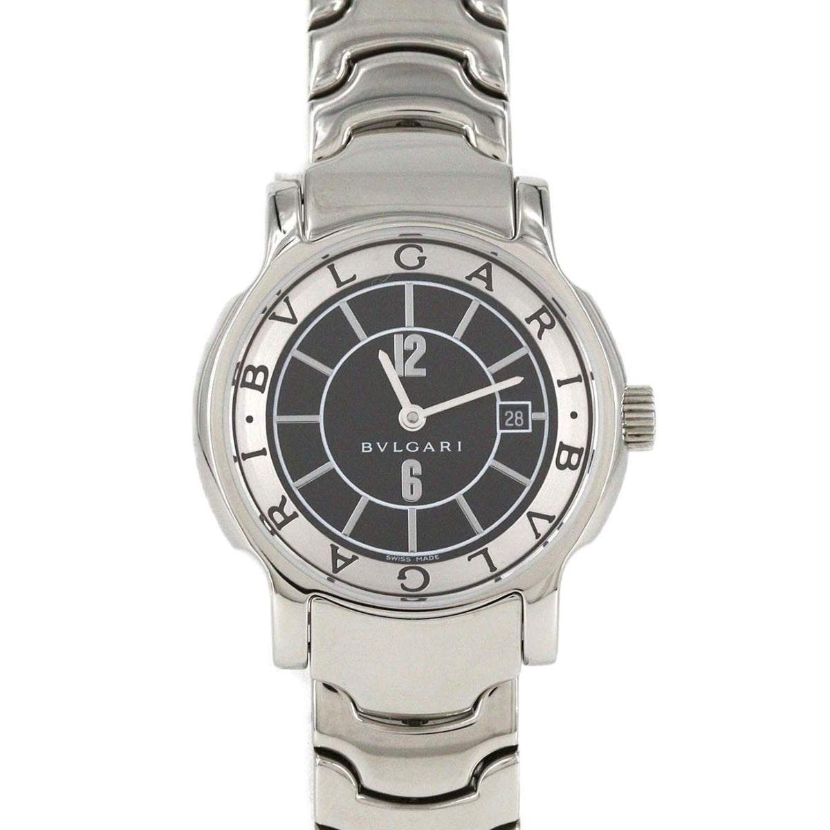 Bulgari Solotempo ST29S ST29BSSD Stainless Steel Quartz Watch — Good