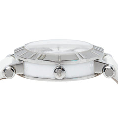 Tiffany & Co. Atlas Heart Watch Z1300.11.11A20A71A Quartz White Dial Stainless Steel Leather Strap Ladies' TIFFANY&Co — Good
