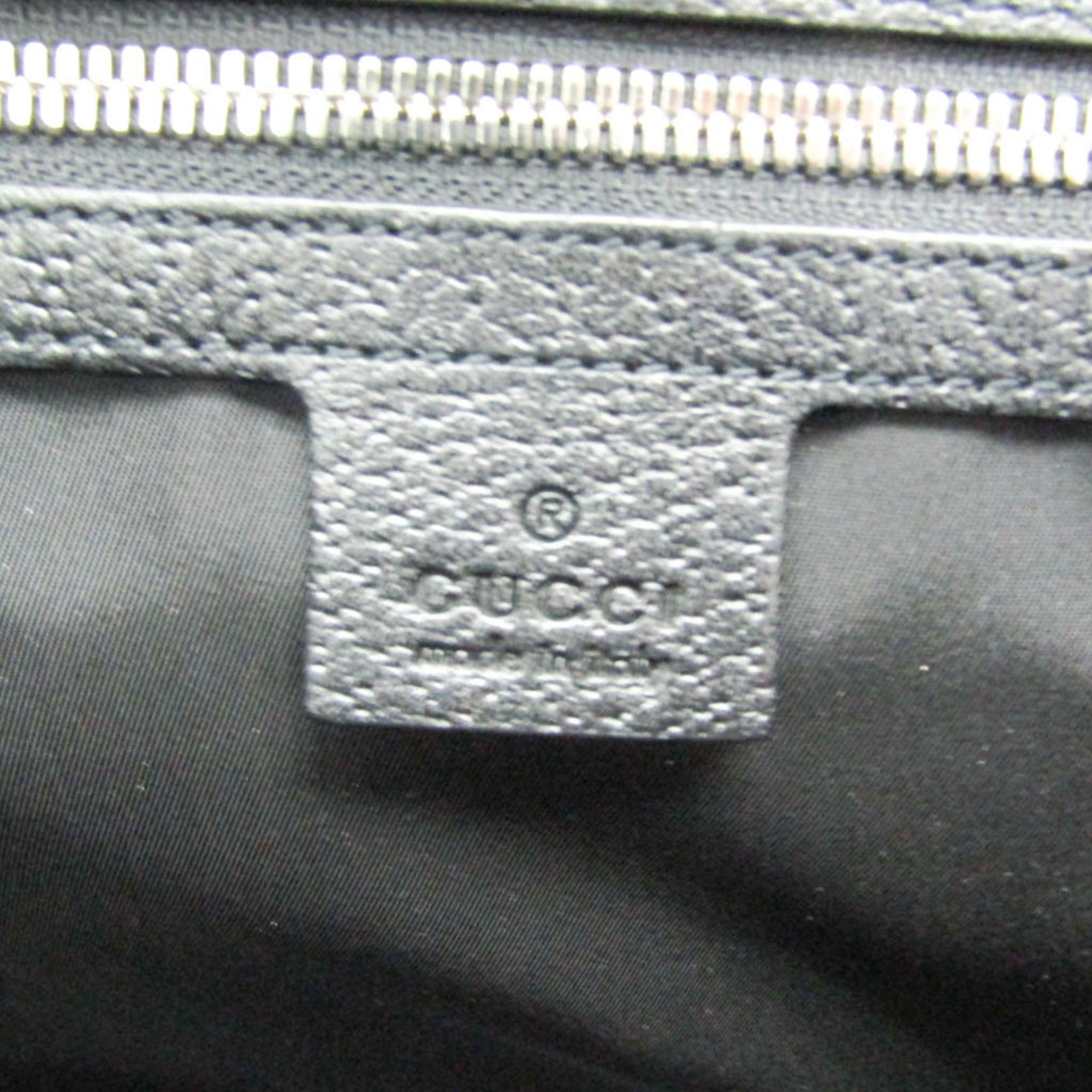 Gucci Off The Grid GG 630353 Women,Men Nylon Canvas,Leather Handbag,Shoulder Bag Black — Like New