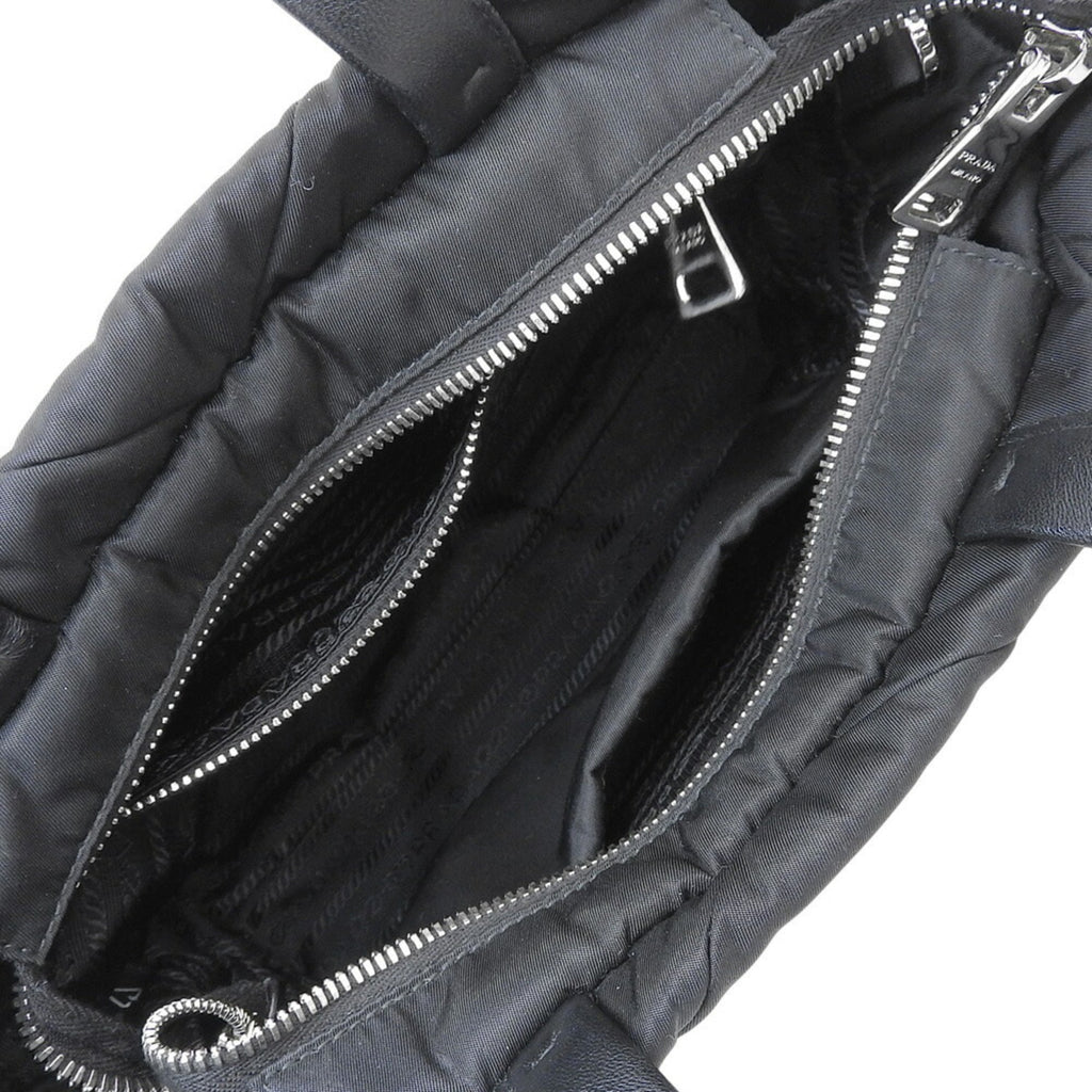 Prada Padette Bag 1BG373 Handbag/Shoulder Nylon Black