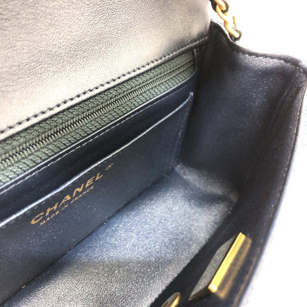 CHANEL Chanel Matelasse Gradient Shoulder Bag Denim Women's Blue — New - Store Return