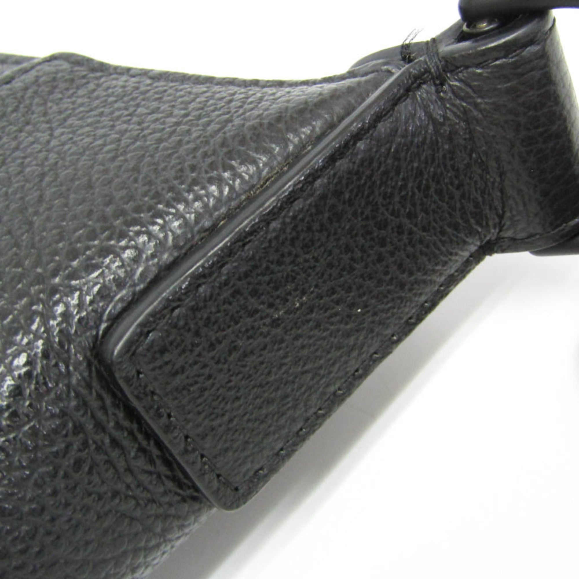 Balenciaga Hourglass Shoulder Bag 644722 Men,Women Leather Pouch,Shoulder Bag Black — Like New