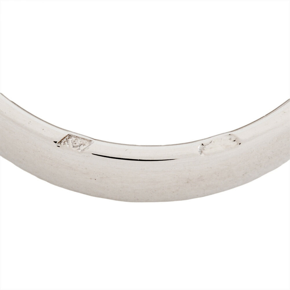 Hermes Hermès Ever Hercules Ring #47 18KWG 3.2g White Gold Women's — Like New