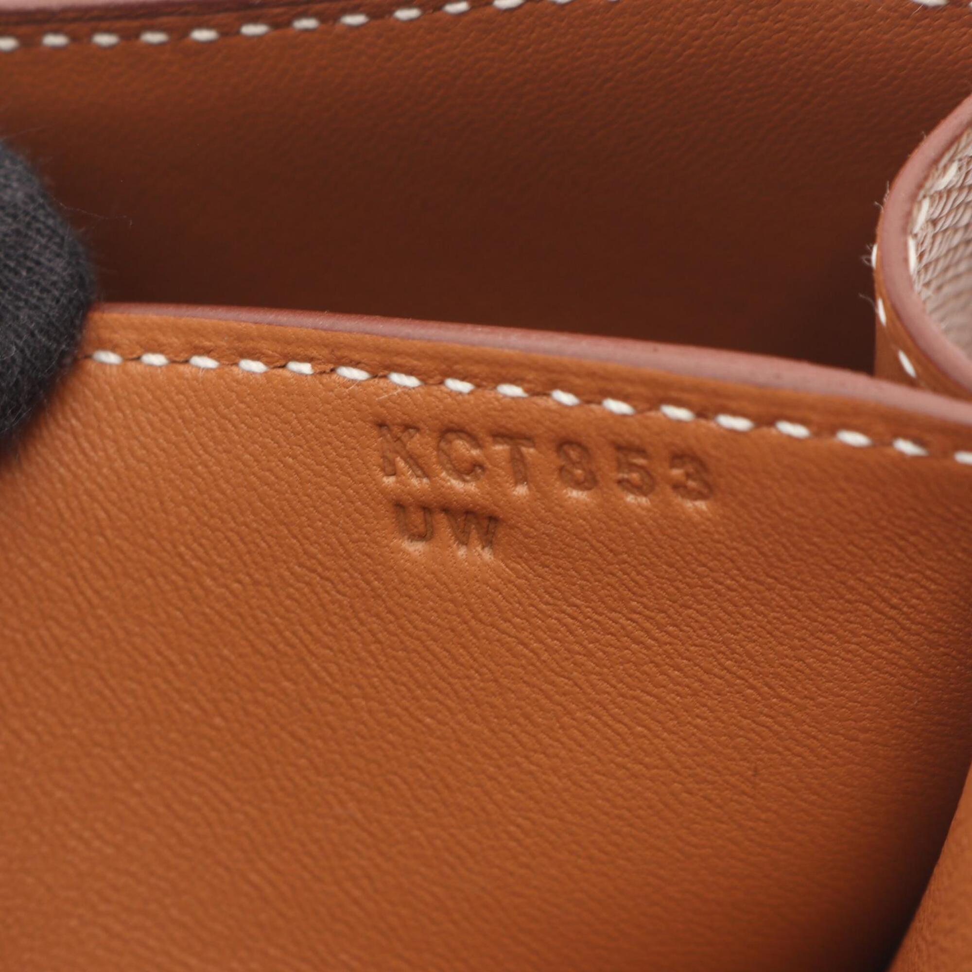 Hermes Constance 3 Mini Shoulder Bag/Handbag, Leather, Calfskin (Cowhide), Veau Epsom, Women's, Brown, 083905CK — New - Store Return