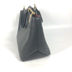 LOUIS VUITTON M58916 Monogram Empreinte Petit Palais PM Tote Bag Handbag Leather Women's Noir Black OT-241018-14 — Like New