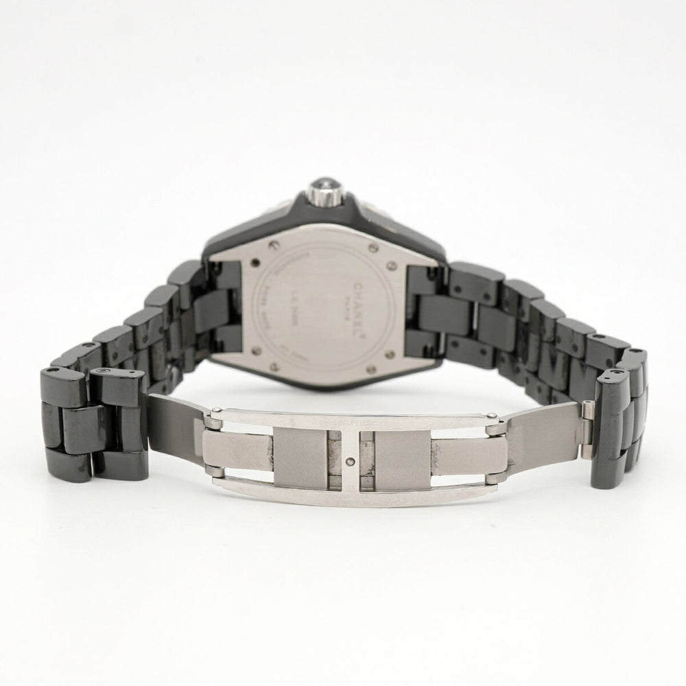 Chanel J12 Diamond H1626 Black Dial Men's Watch — Good