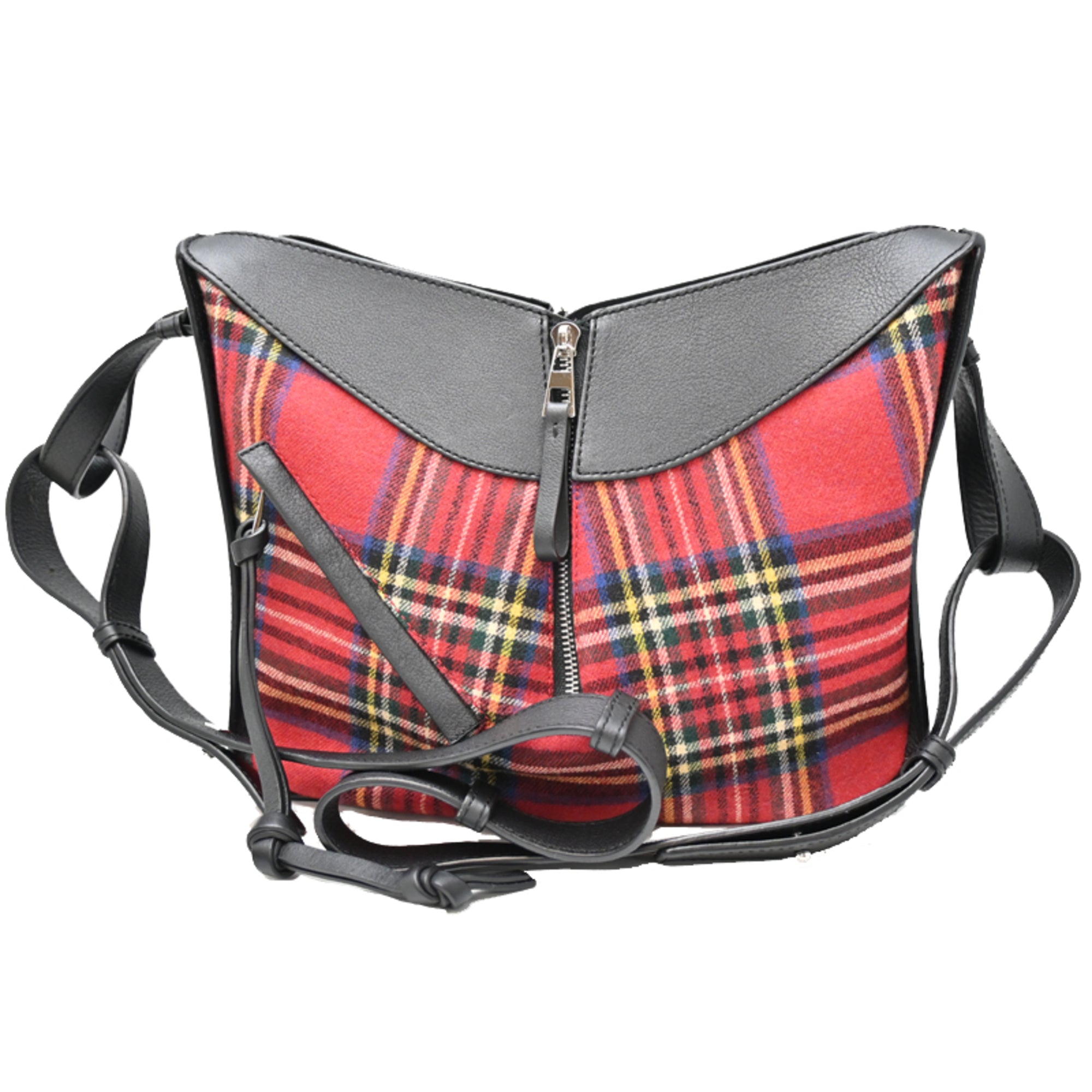 Loewe Hammock 2-way Women's Shoulder Bag 387.63TN60 Leather Black — Like New