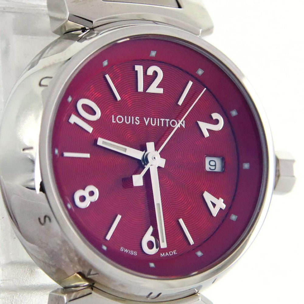 Louis Vuitton Tambour Q121T Stainless Steel Quartz Watch — Very Good