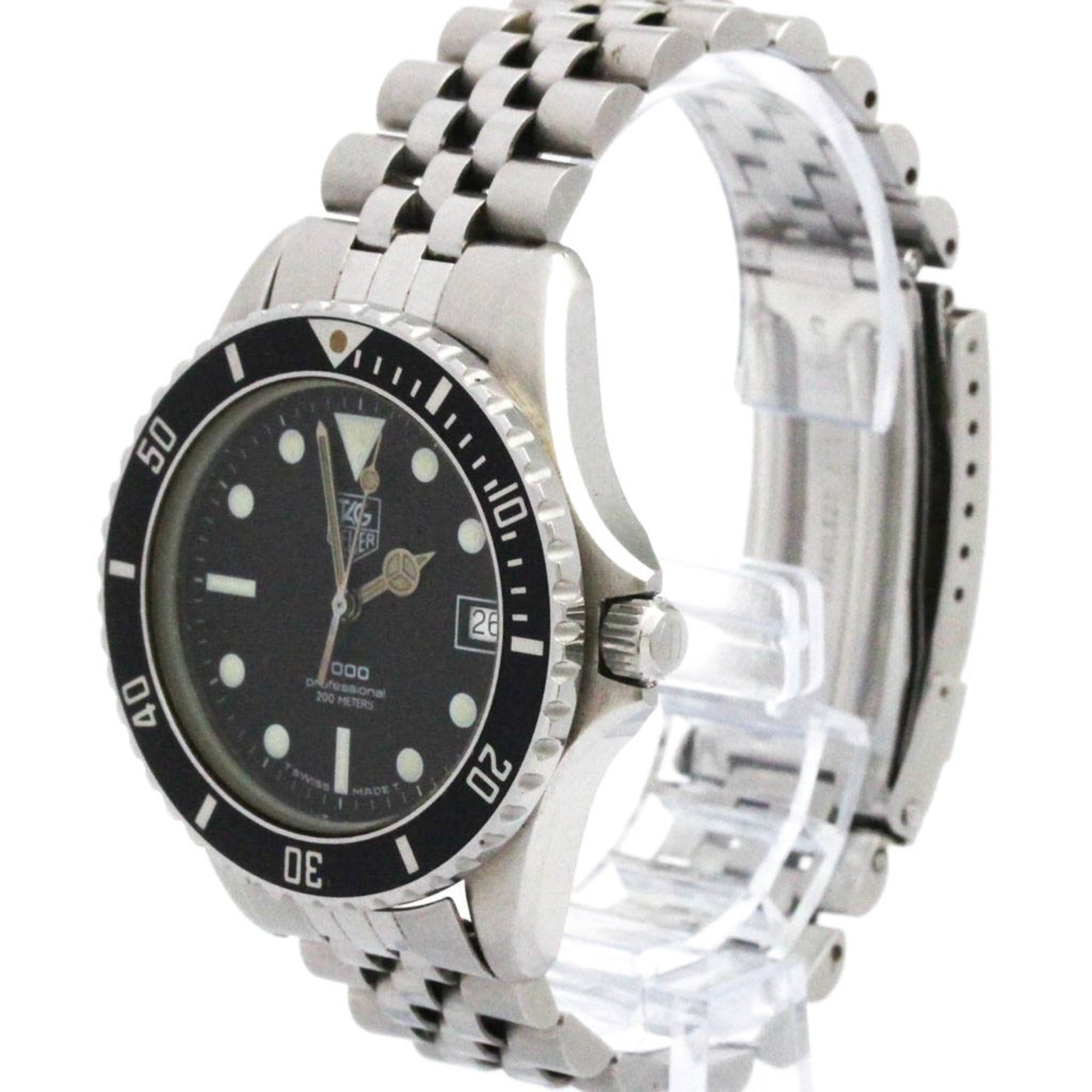 TAG HEUER 1000 Stainless Steel Quartz Mens Watch 980.013 — Good