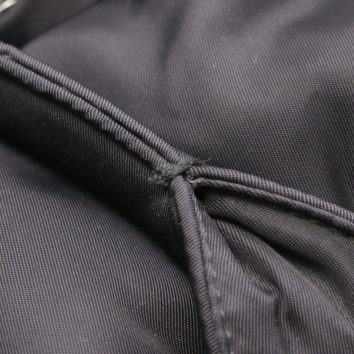 Prada PRADA tote bag, nylon and leather, women's, black