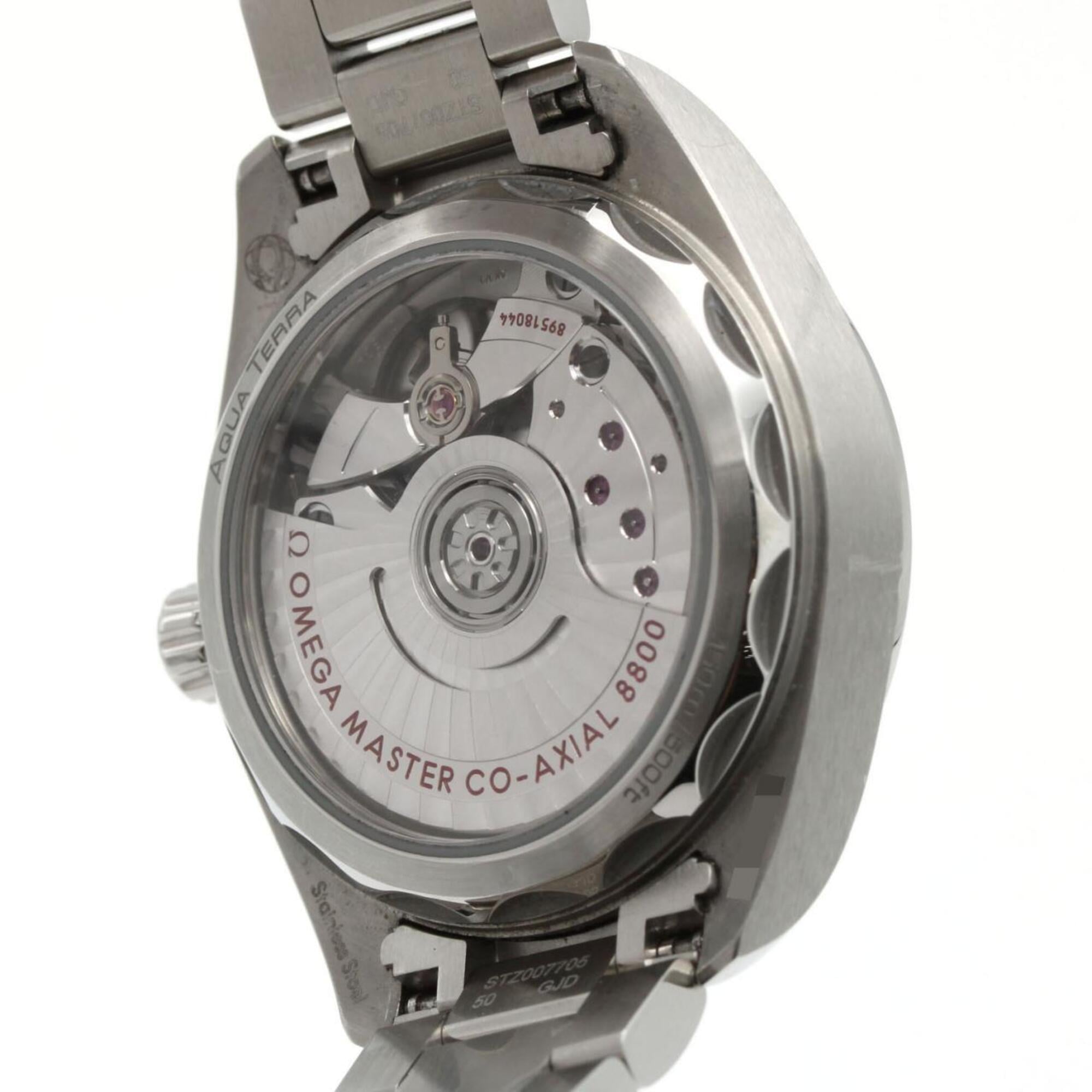 Omega Seamaster Aqua Terra 11P 220.10.34.20.60.001 Stainless Steel Automatic Watch — Good