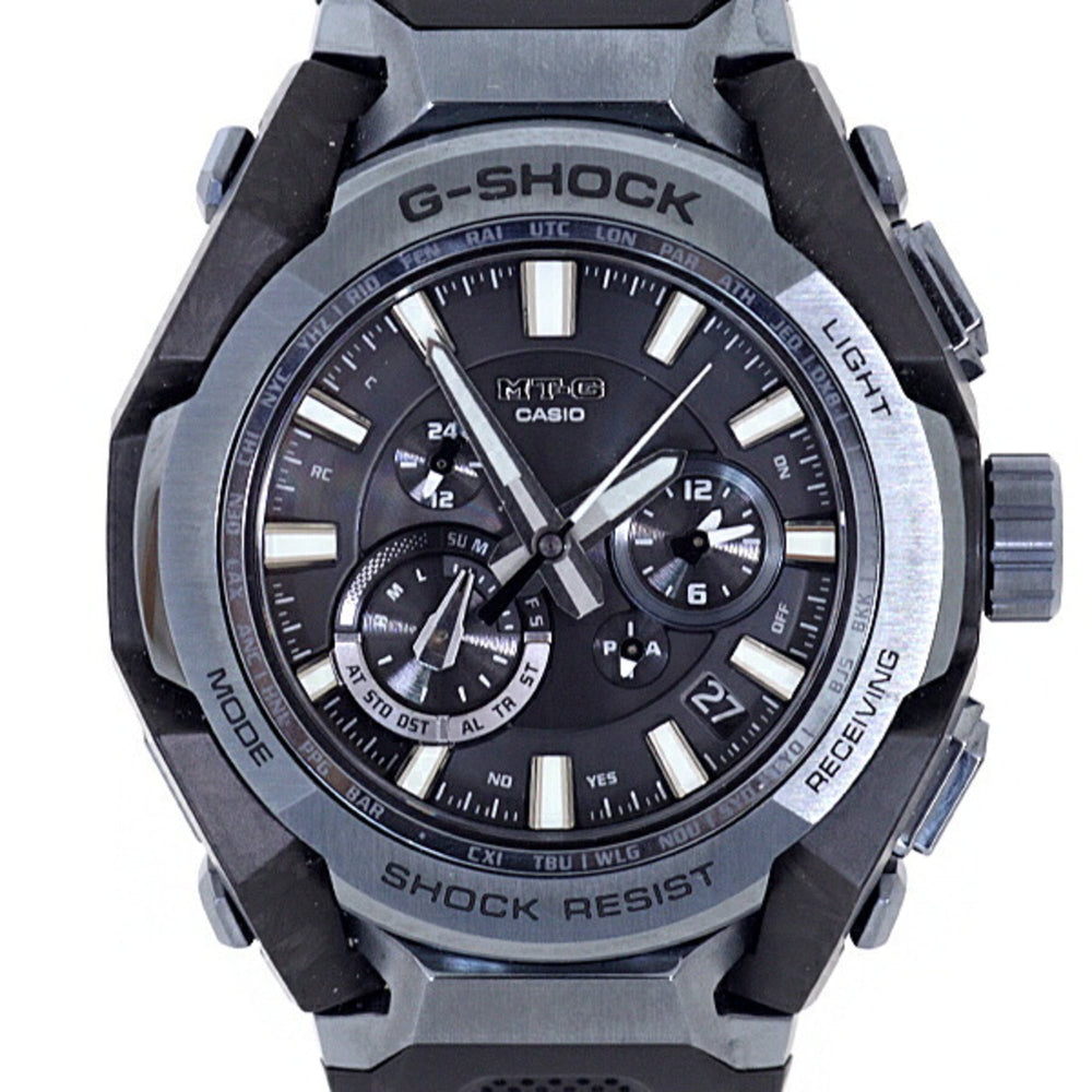 Casio G-Shock MTG-B4000B-1A2JF Solar Radio-Controlled Men's Watch with Black Dial — Very Good