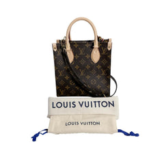 Louis Vuitton LOUIS VUITTON Handbag Sac Plat BB Monogram Canvas M46265 Brown — New - Store Return