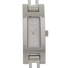 Gucci GUCCI watch 3900L stainless steel quartz analog silver dial women's — Good