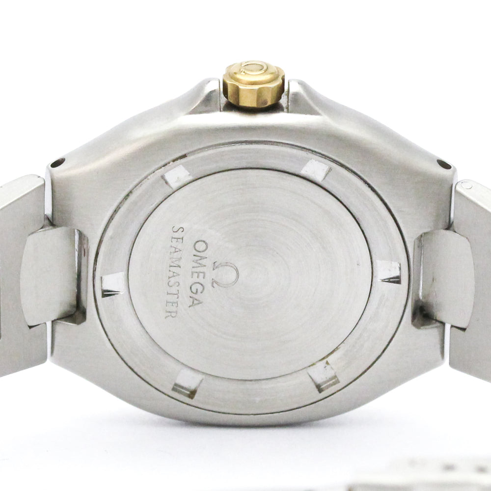 OMEGA Seamaster Professional 18K Gold Steel Ladies Watch 796.1041 Polished — Very Good
