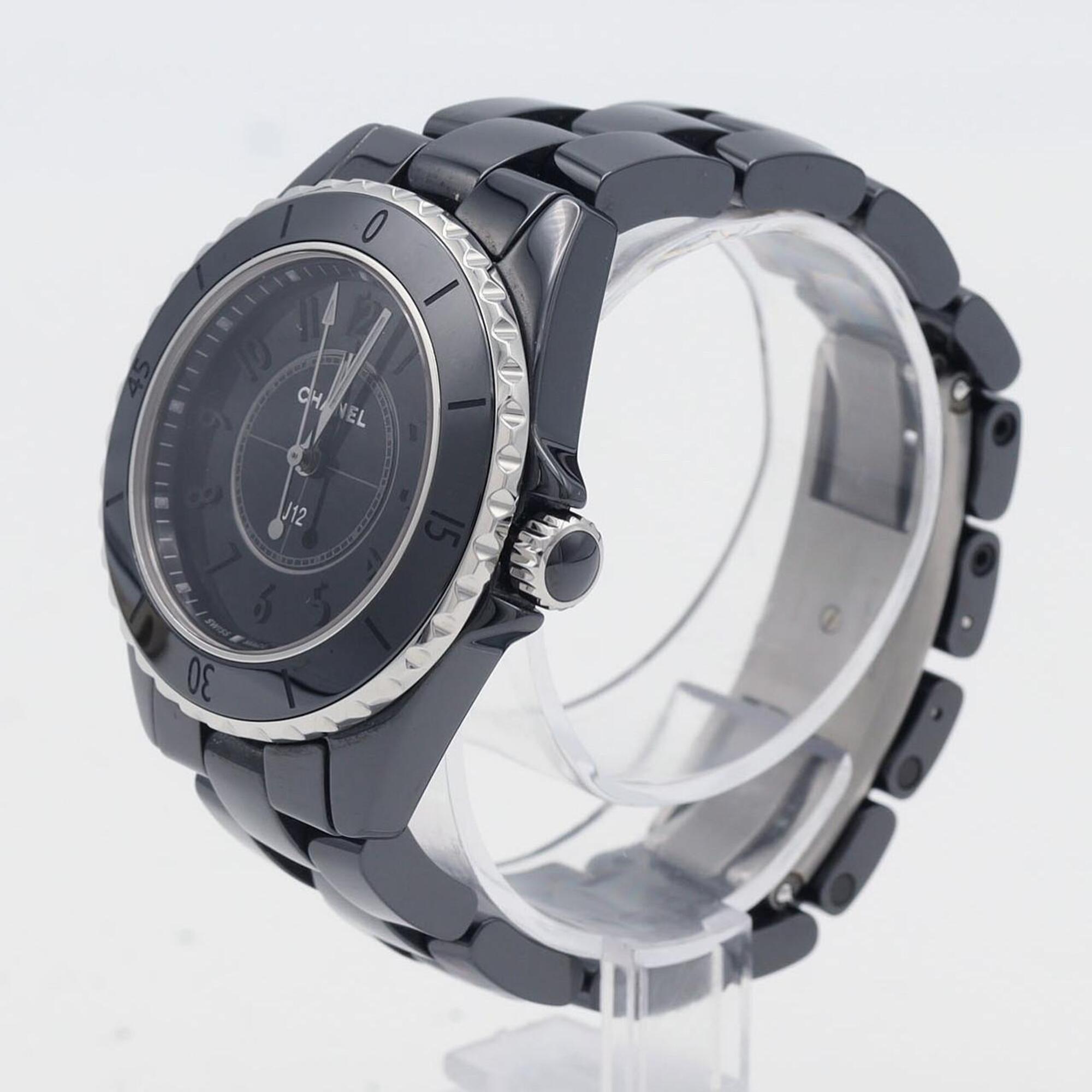 Chanel J12 Phantom 33mm Ceramic H6346 Quartz Watch — Good