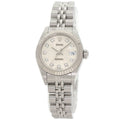 Rolex 79174G Datejust 10P Diamond Watch in Stainless Steel SS 18K White Gold for Women