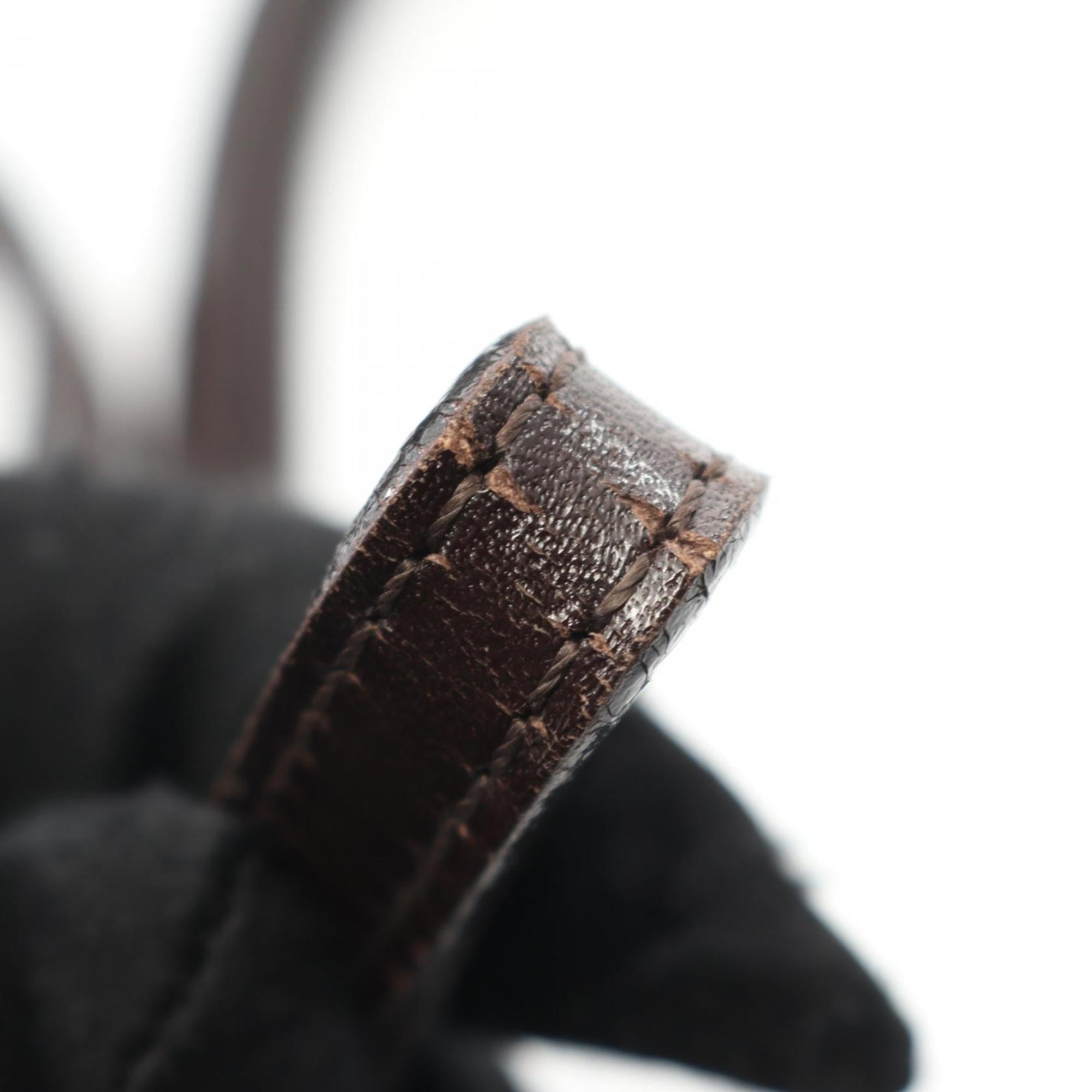 Fendi Zucca Shoulder Bag, Canvas and Leather, Women's, Brown