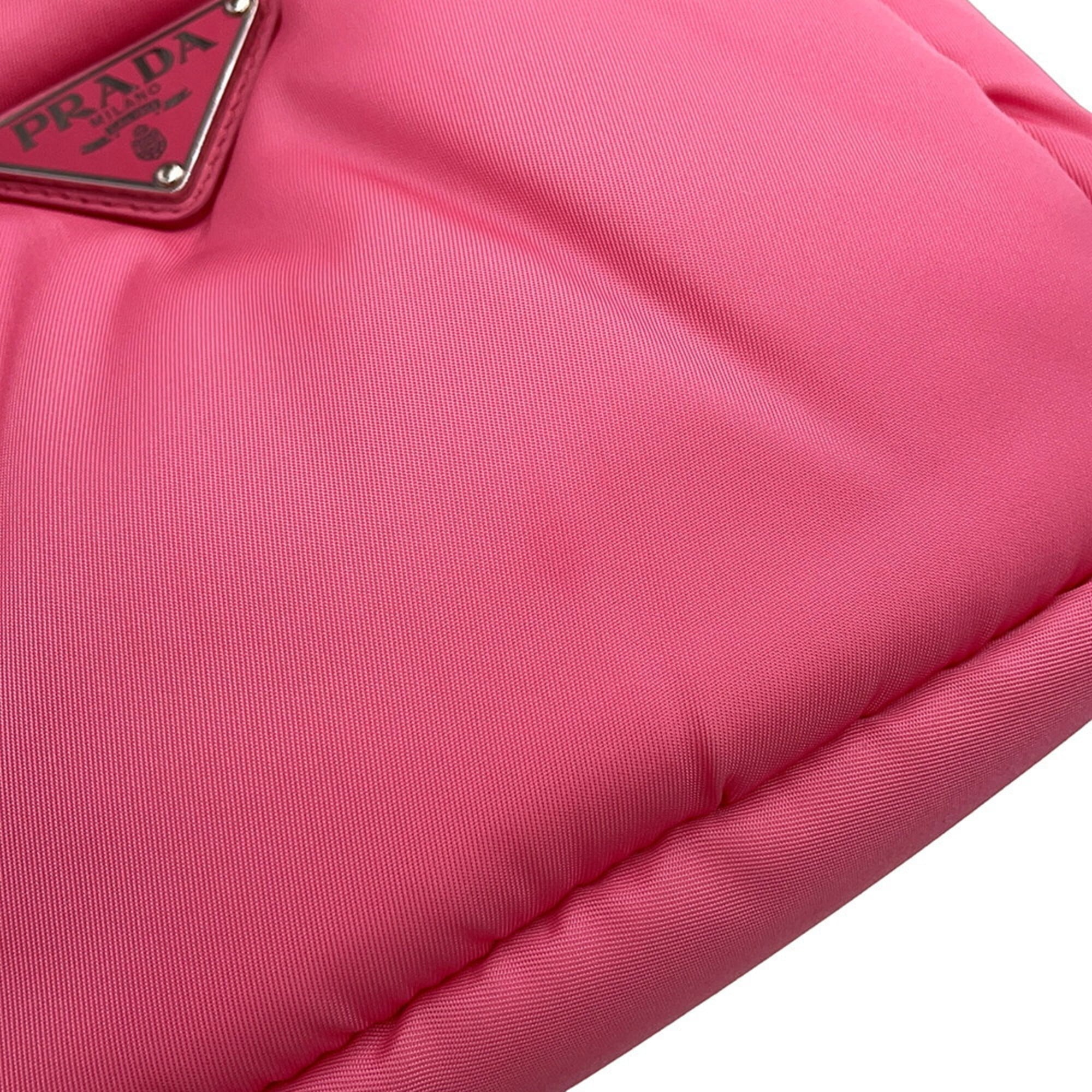 Prada Re-Nylon Triangle Mini Handbag, 1BA359, PRADA 2-way