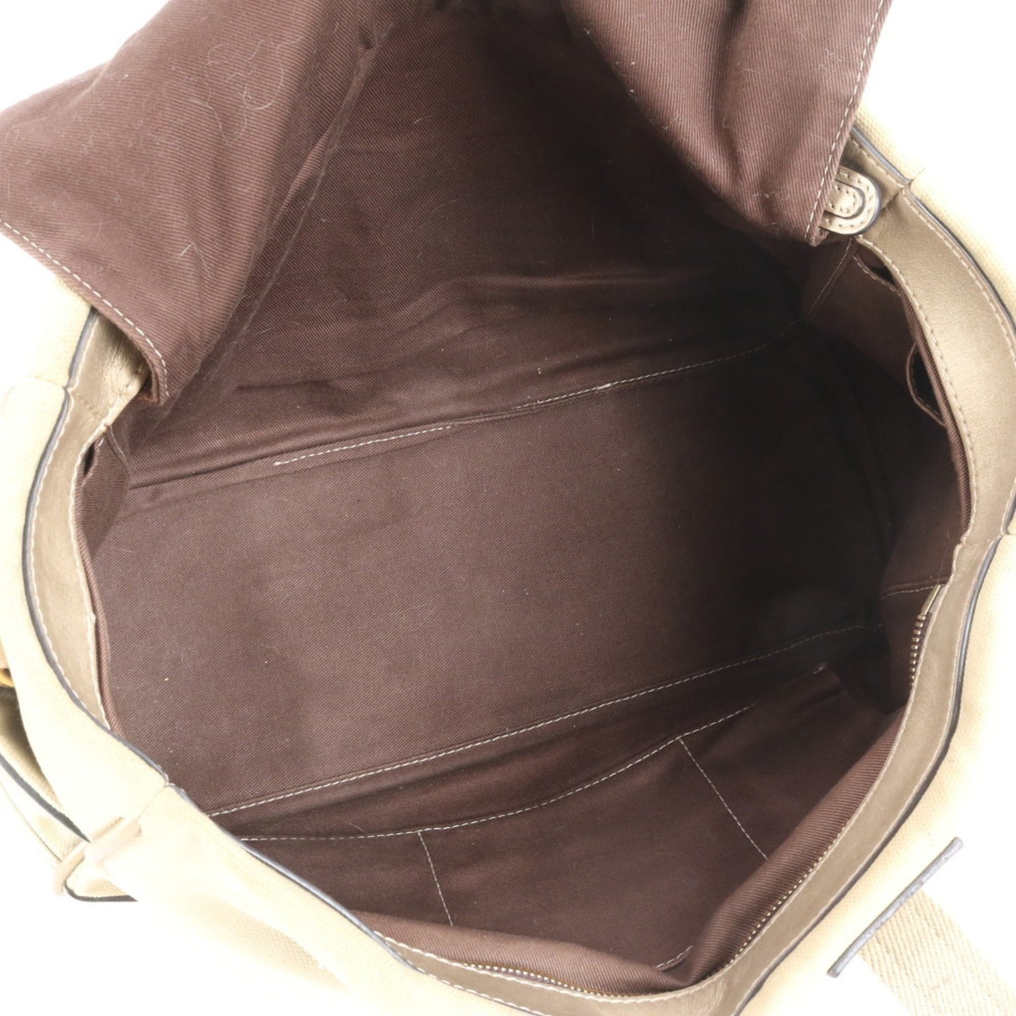 Loewe Anagram 340712 Bolso Leather Tote Bag, Shoulder/Handbag, Beige, Women's