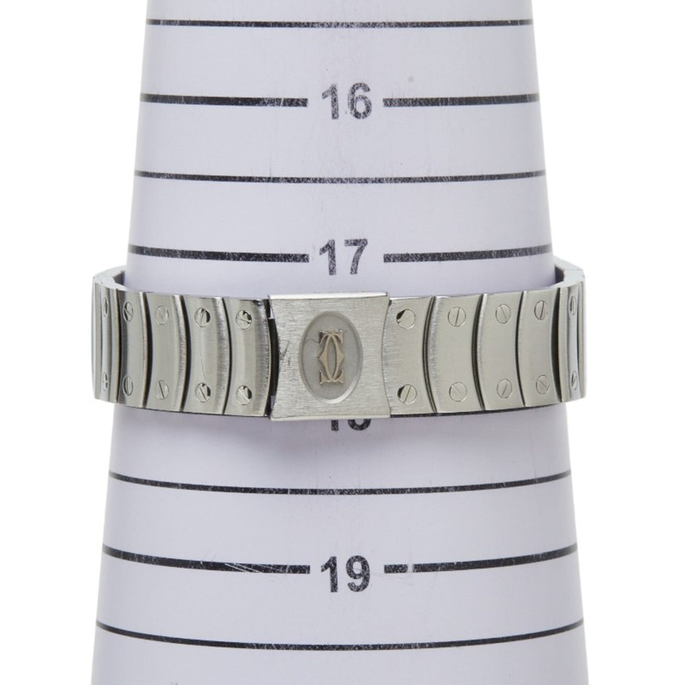 Cartier Santos Ronde LM W20026K1 Automatic (with manual winding) White Dial Stainless Steel Men's Watch CARTIER — Good