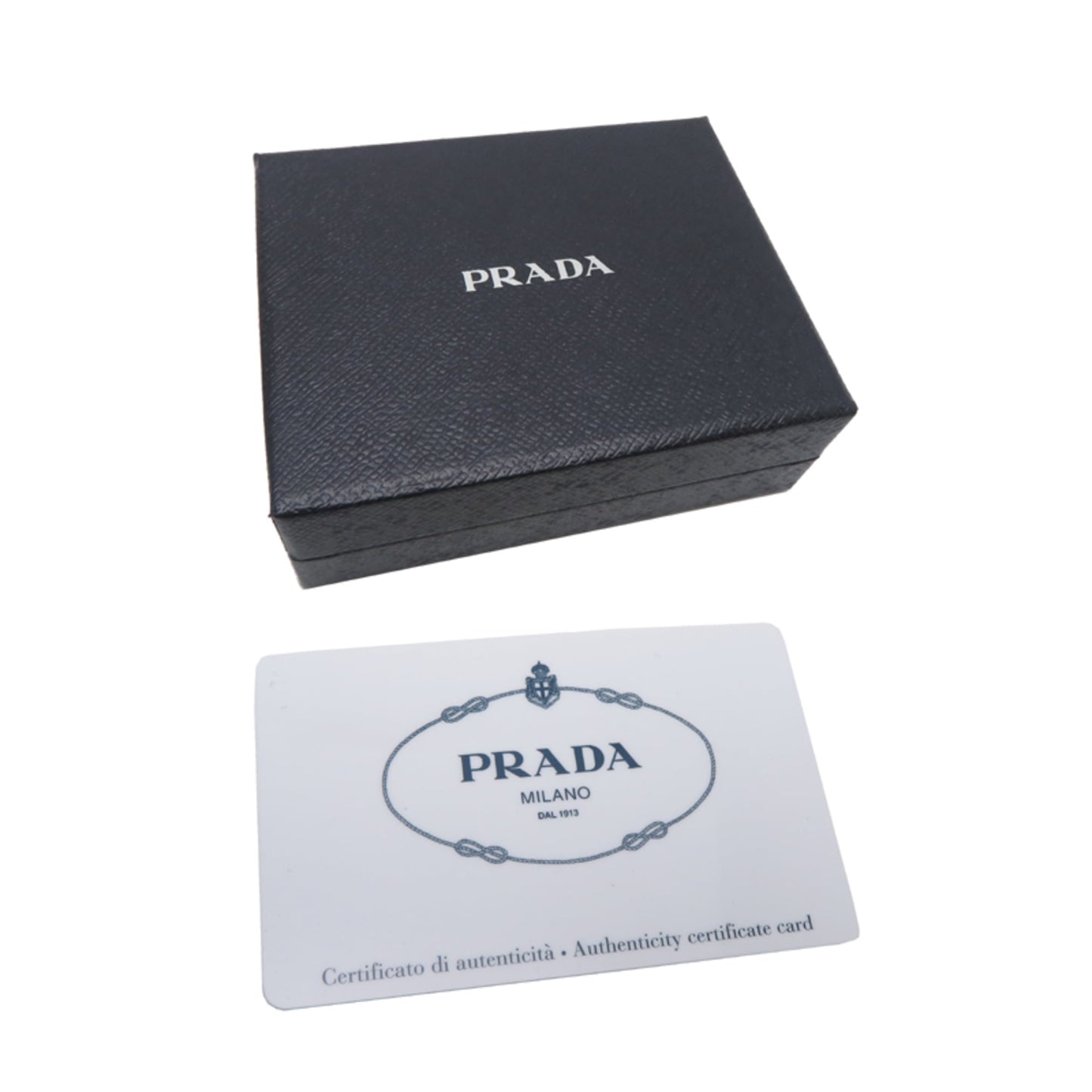 Prada L-shaped zipper wallet, women's bifold 1ML018, leather, gray