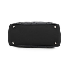 Chanel Paris Biarritz Tote PM Matelassé Coco Mark A34208 CHANEL Black Handbag Women's — Like New
