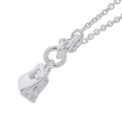 Hermes Amulette Kelly Necklace, SV925 Silver, HERMES Pendant — Like New