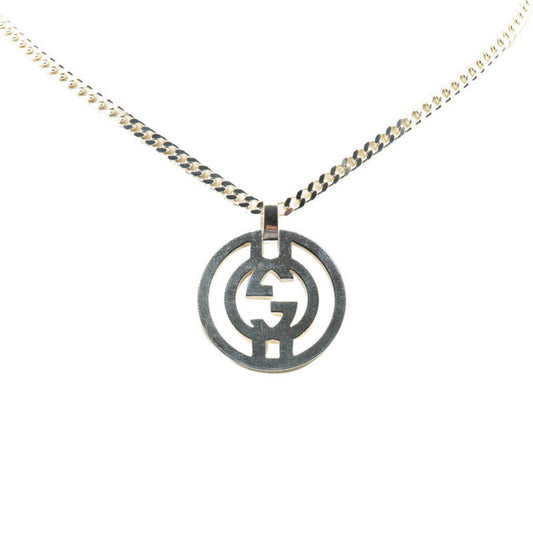 Gucci Interlocking G Necklace SV925 Silver Women's GUCCI