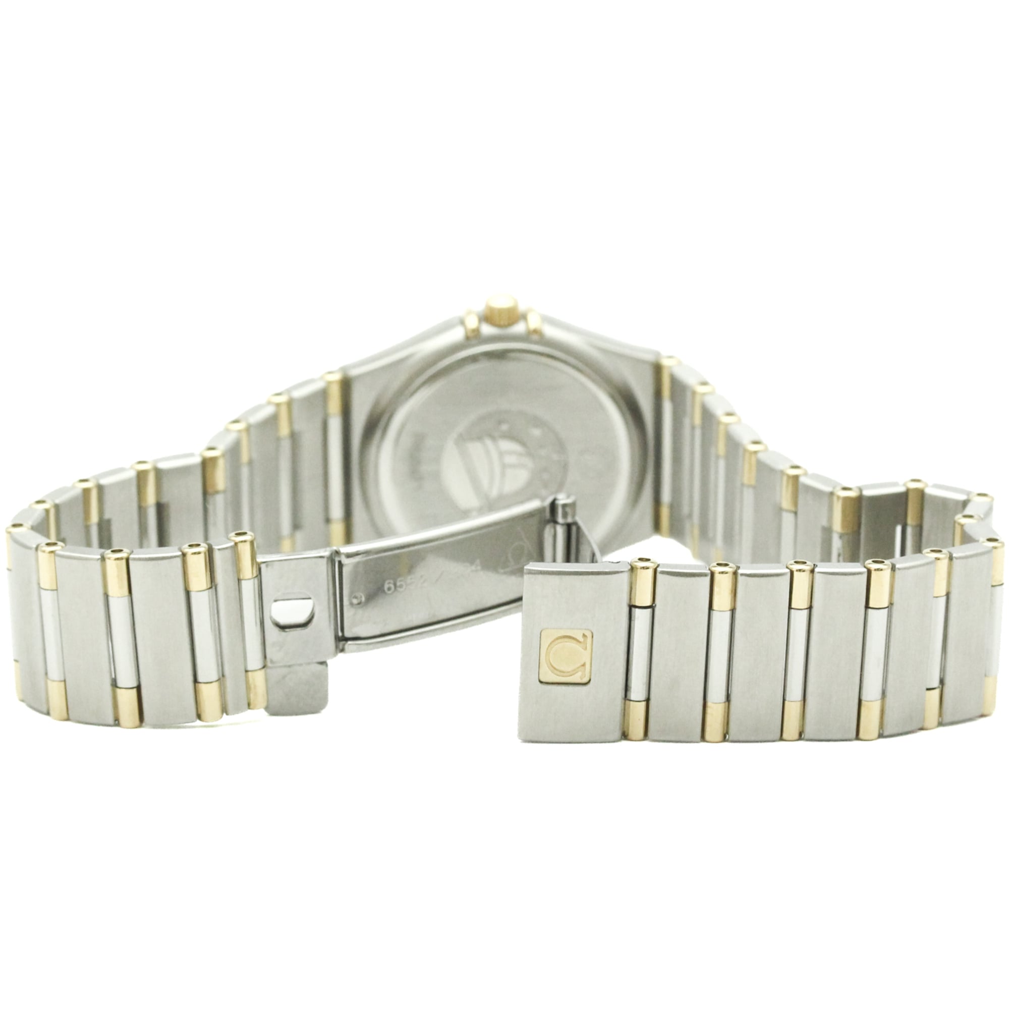 OMEGA Constellation 18K Gold Steel Ladies Watch 1362.30 Polished — Very Good