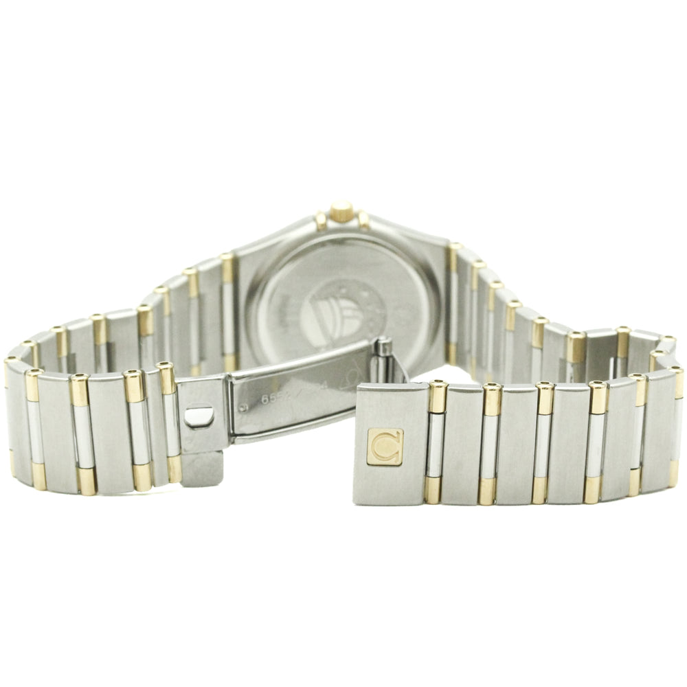 OMEGA Constellation 18K Gold Steel Ladies Watch 1362.30 Polished — Very Good