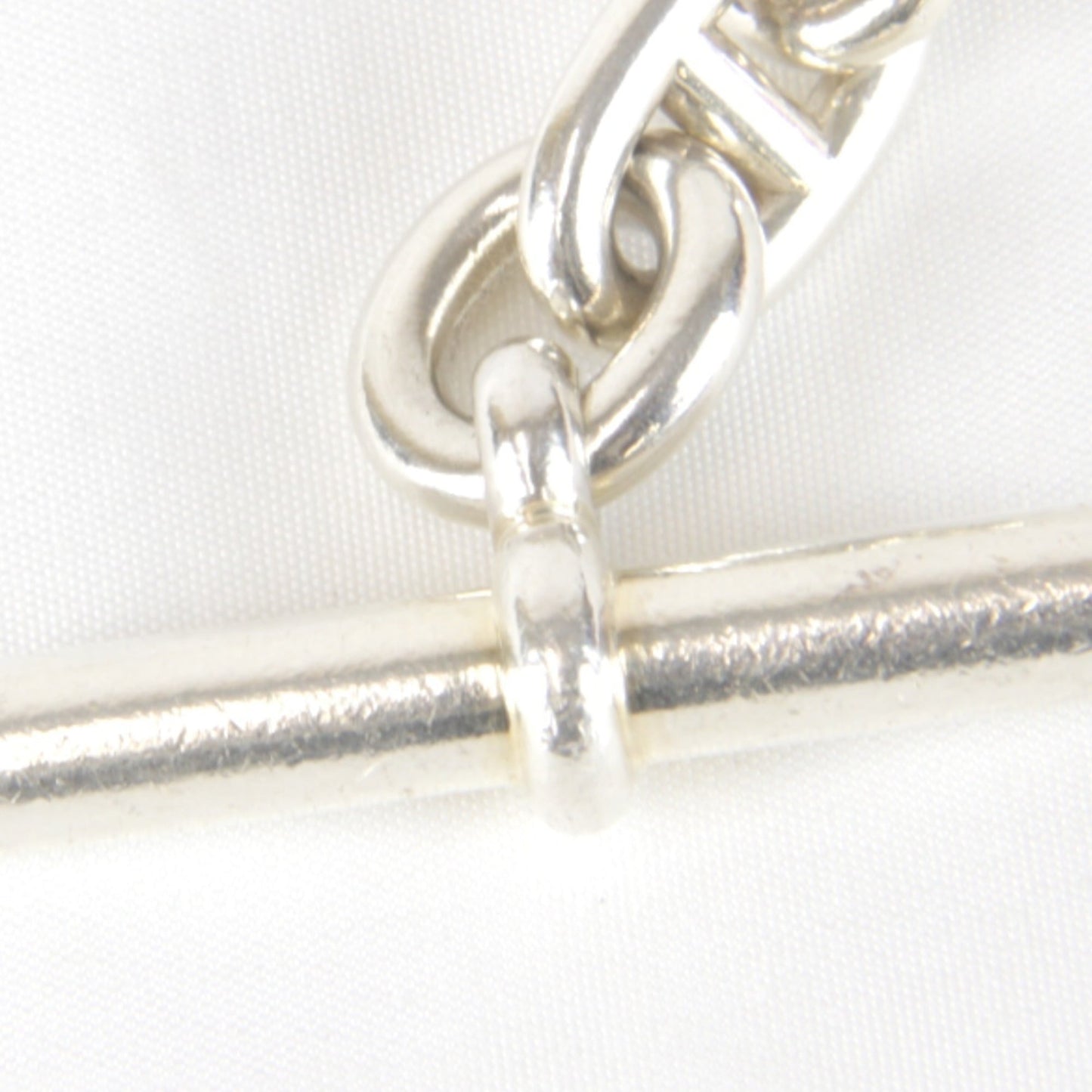 HERMES Chaine d'Ancre MM Bracelet in 925 Silver for Women - Volume