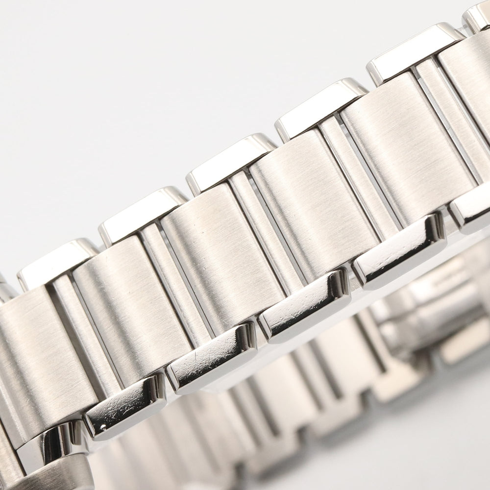 Cartier Tank Française SM Watch, Stainless Steel, Ladies, Pink/Pink Shell, W51028Q3 — Very Good