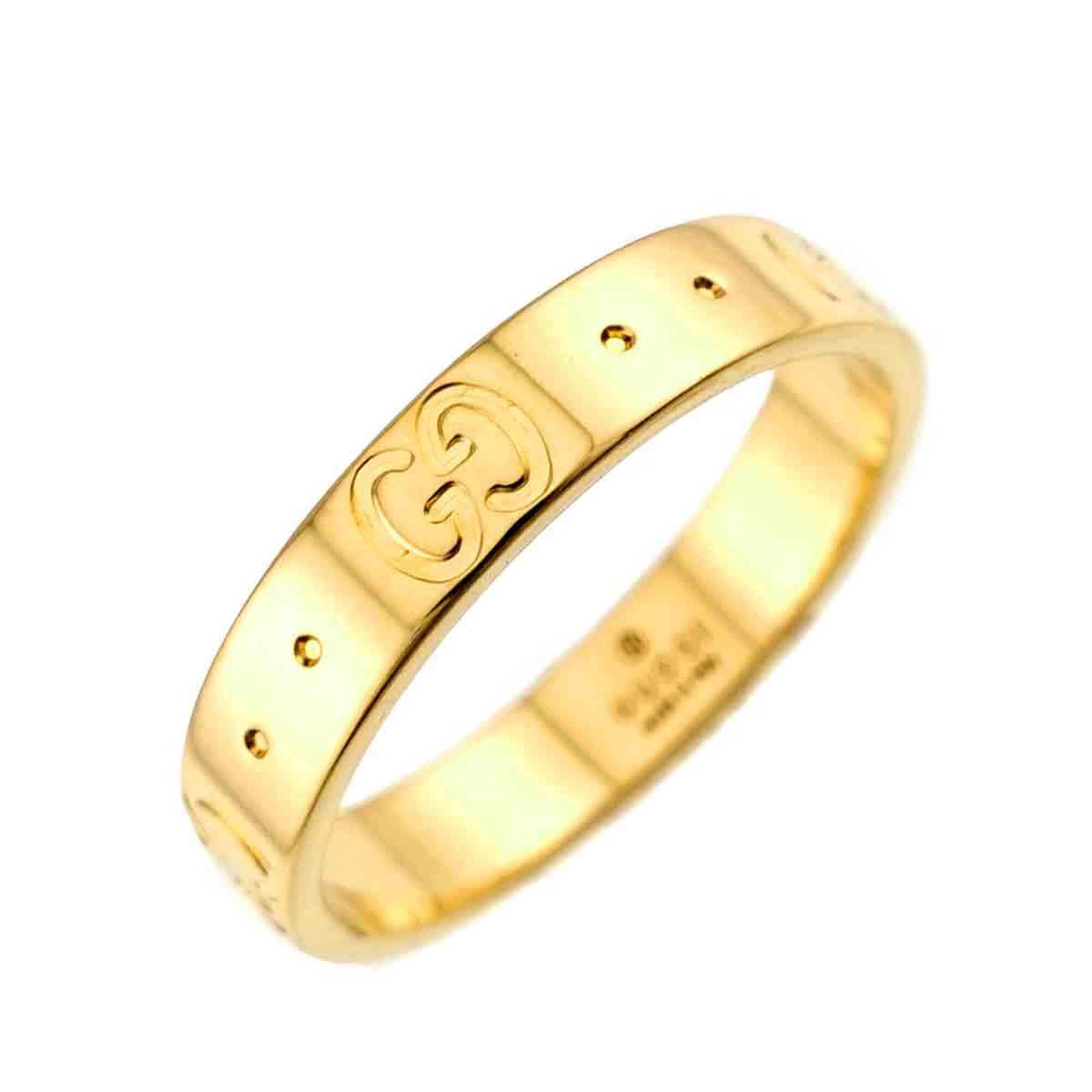 Gucci Icon #13 Ring, 18K Yellow Gold (750), ICON Ring — Like New