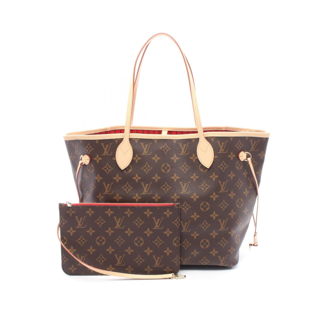 Louis Vuitton Neverfull MM Tote Bag/Handbag, Coated Canvas and Leather, Monogram Pattern, Women's, Brown, M46987 — New - Store Return