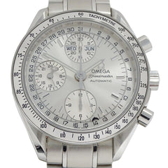 Omega Speedmaster 3523.30 Men's Watch, Brand Name, Triple Calendar, Automatic Winding, Stainless Steel (SS), Silver — Good
